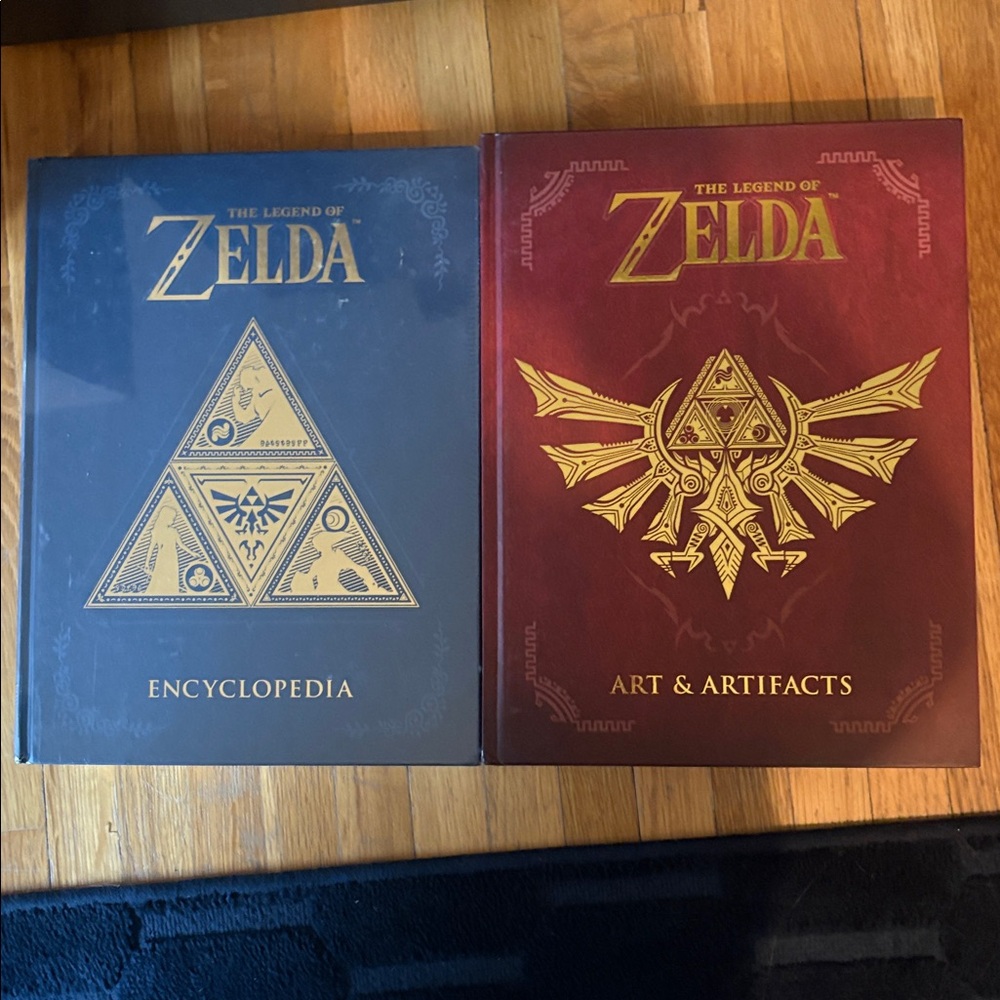 Zelda Encyclopedia and Art & Artifacts Book Set
